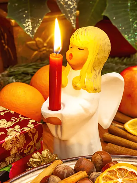 444099 - Christmas decoration with angel