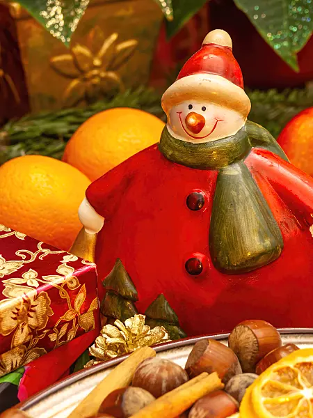 444098 - Christmas decoration with Santa Claus