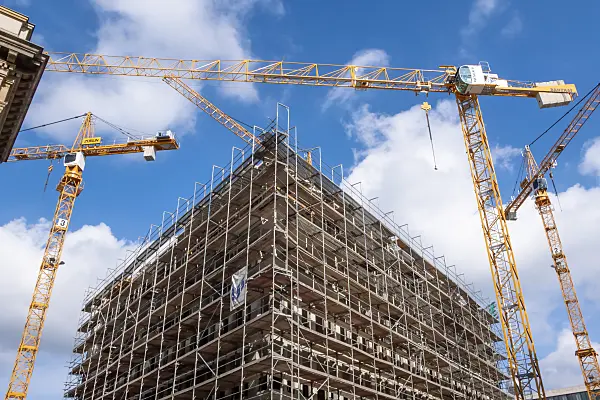 453033 - Construction site on Oberwallstrasse, Berlin, Germany