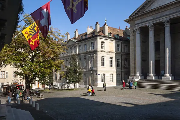 453162 - Cour de Saint-Pierre and Cathedral of Saint-Pierre, Geneva, Switzerland