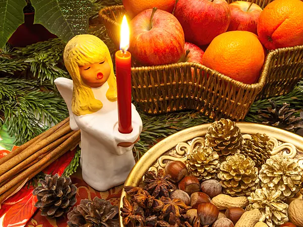 444066 - Décoration de Noël avec le Christ Enfant