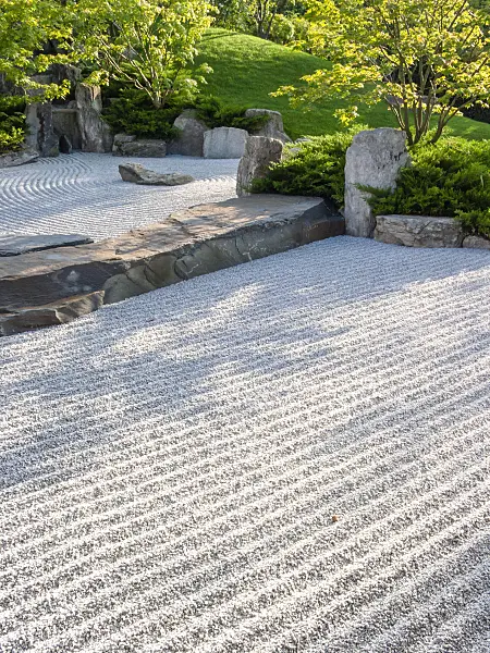 416074 - Dry landscape garden, Japanese Garden, Erholungspark Marzahn, Berlin, Germany