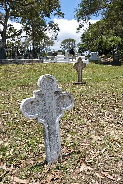 455082 - Dunwich Cemetery, North Stradbroke Island, Australia