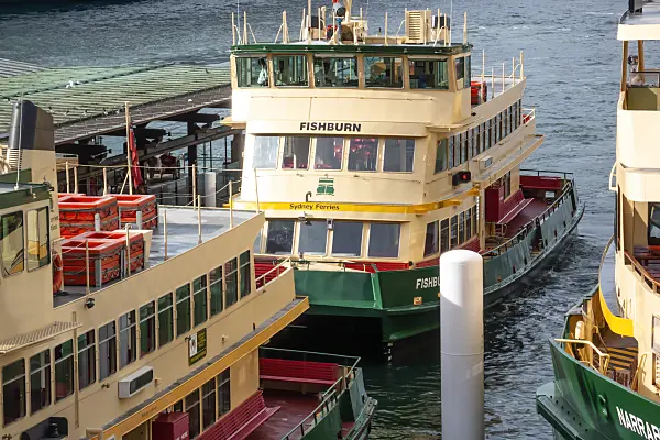 455346 - Ferries at Circular Quay, Sydney, Australia