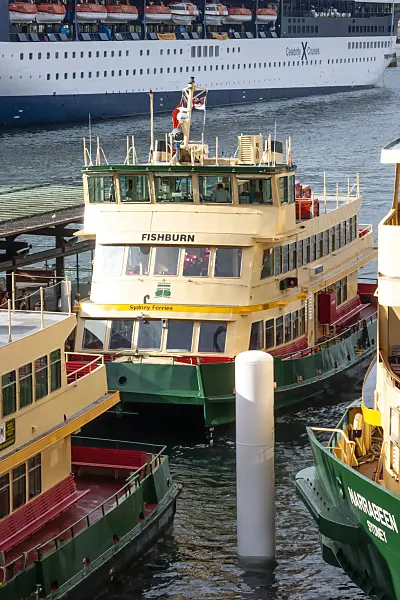 455347 - Ferries at Circular Quay, Sydney, Australia