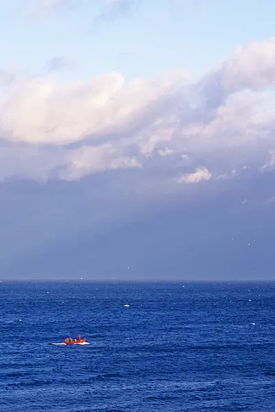372028 - Fishing cutter on the Baltic Sea, Germany