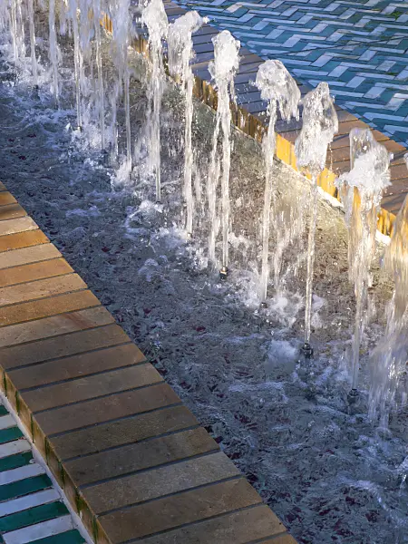 429028 - Fountain, Oriental Garden, Erholungspark Marzahn, Berlin, Germany