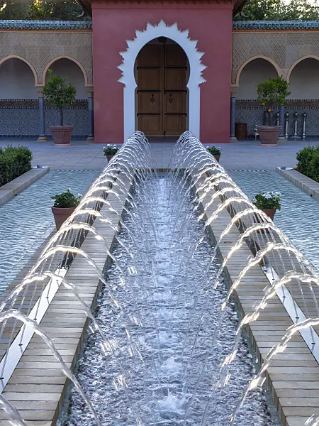 429048 - Fountain, Oriental Garden, Erholungspark Marzahn, Berlin, Germany