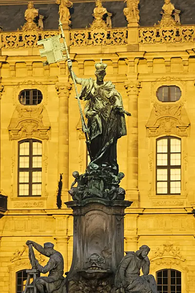 378144 - Frankonia Fountain and Bishop's Palace, Würzburg, Germany