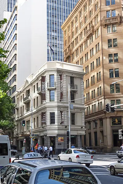 454217 - High-rise buildings on Pitt Street, Sydney, Australia