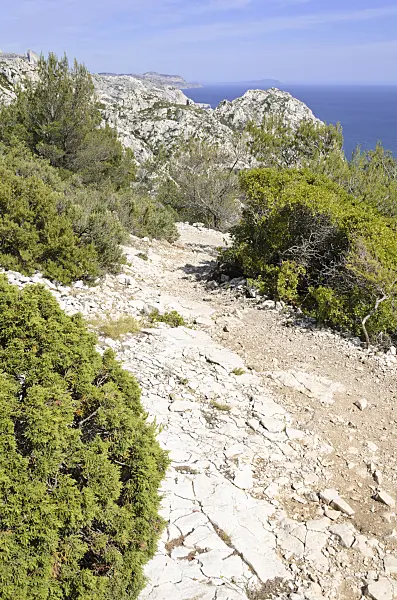 533161 - Hiking trail, Calanques National Park, France