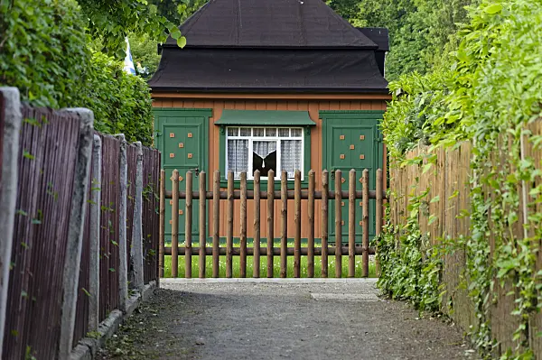 484335 - Historic garden house from 1924, Leipzig, Germany