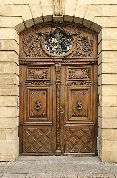557218 - Historical door, Avignon, Provence, France