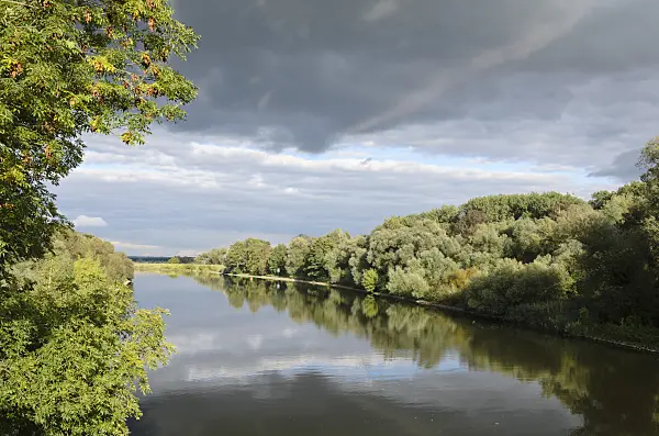 524211 - Hohensaaten-Friedrichsthaler Wasserstraße bei Criewen, Nationalpark Unteres Odertal, Deutschland