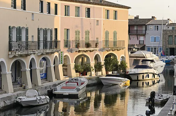 569070 - Holiday houses at the harbour, Grimaud, France