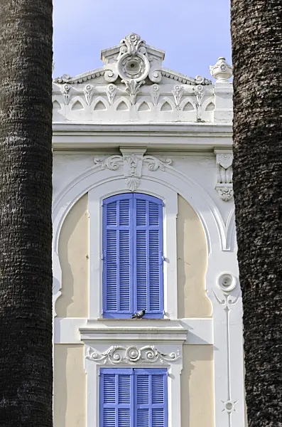 569007 - House with blue shutters, Cannes, France
