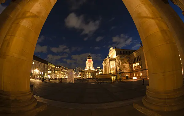 525224 - Konzerthaus and German Church, Gendarmenmarkt, Berlin, Germany