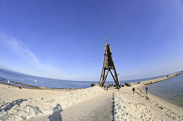 525106 - Kugelbake at Elbe River Mouth, Cuxhaven, Germany