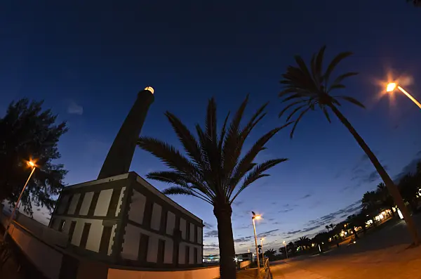 564242 - Lighthouse at sunset, Maspalomas, Gran Canaria, Spain