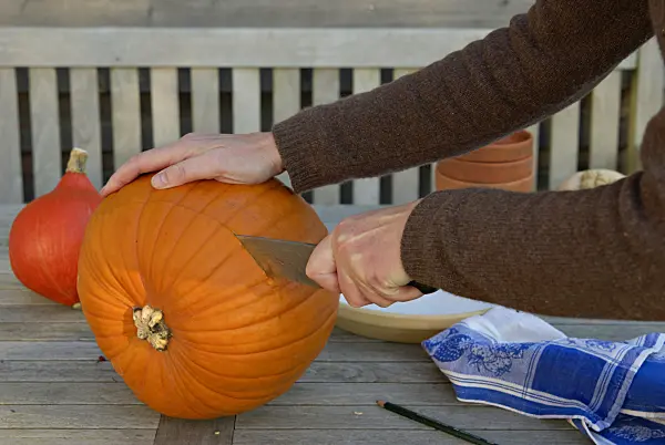 460029 - Making a Halloween pumpkin (1)