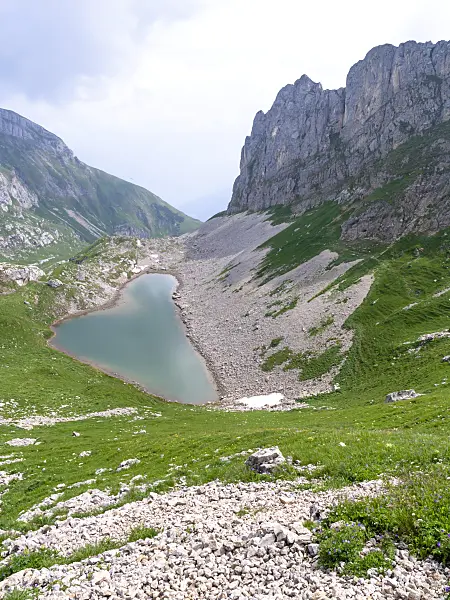 439310 - Mountain lake, Rofangebirge, Austria