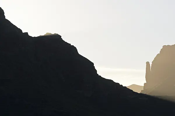 564091 - Mountain landscape in sunset light, Gran Canaria, Spain