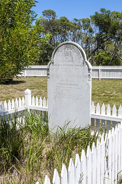 455238 - Old tombstone, Point Nepean National Park, Australia
