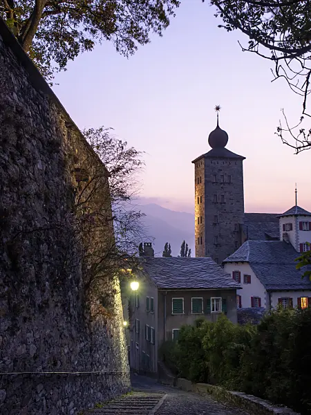 453143 - Old town and Stockalper Palace, Brig, Switzerland
