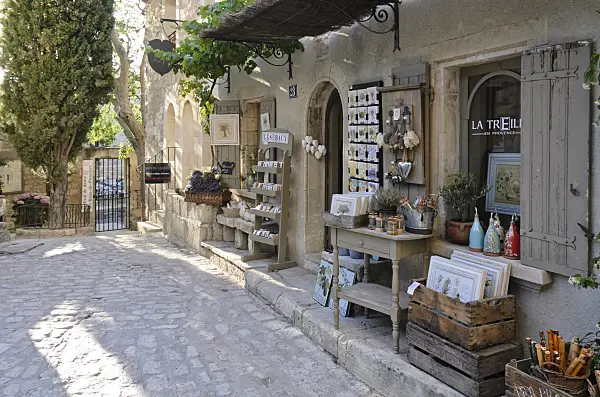 557131 - Old town, Les Baux-de-Provence, Provence, France