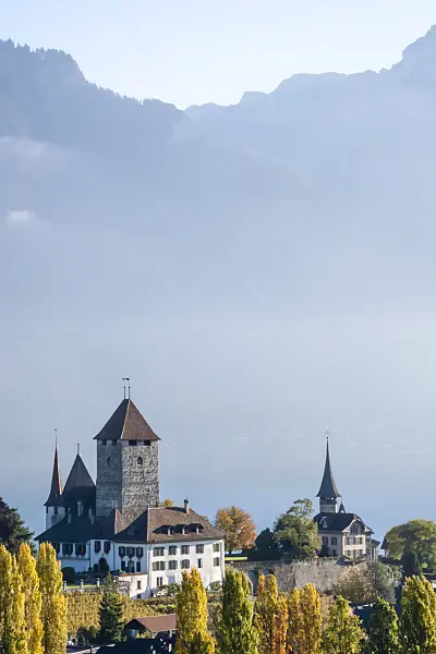 453189 - Palace, Spiez, Switzerland
