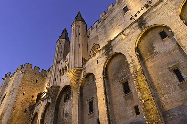 557205 - Papal palace, Avignon, Provence, France