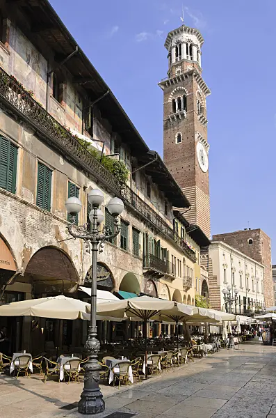 568041 - Piazza dei Signori and Torre dei Lamberti, Verona, Italy