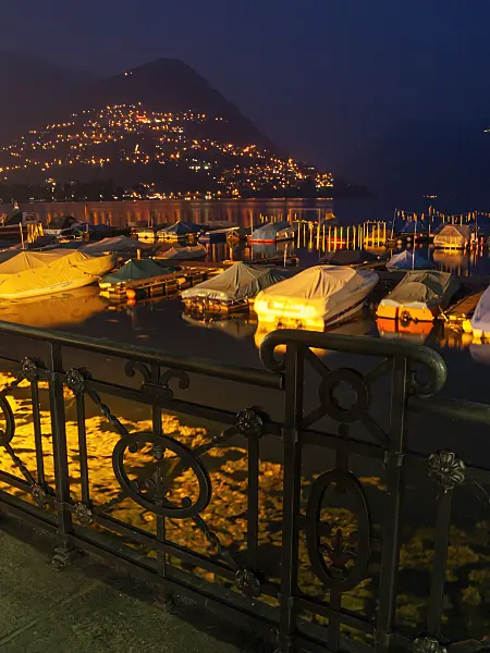 414090 - Promenade at Lago di Lugano, Lugano, Switzerland