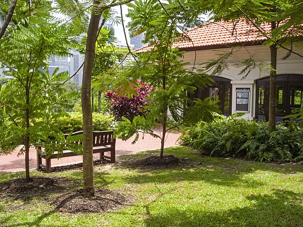 411158 - Raffles House, Fort Canning Park, Singapore