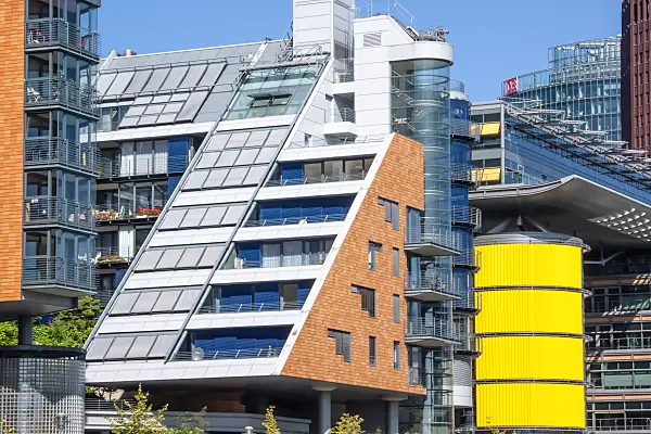 452218 - Residential buildings at Potsdam Square, Berlin, Germany