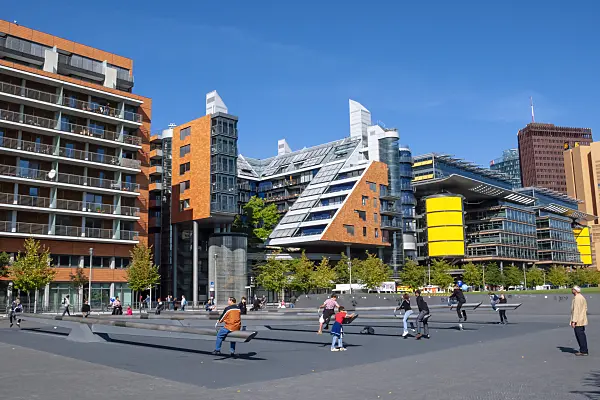 452219 - Residential buildings at Potsdam Square, Berlin, Germany