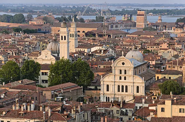 568107 - San Zaccaria and San Giorgio dei Greci, Venice, Italy
