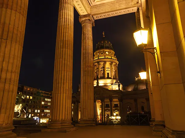 442143 - Schauspielhaus and German Cathedral, Gendarmenmarkt, Berlin, Germany