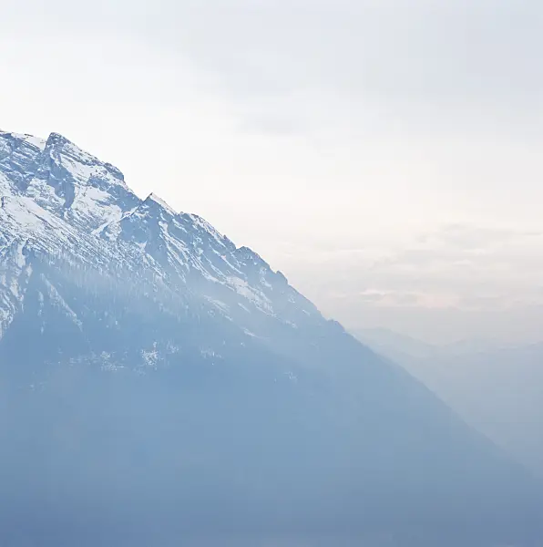 244010 - Silhouette of the Hochkalter, Berchtesgaden National Park, Germany