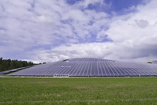 570029 - Sonnenkraftwerk, Brandenburg, Deutschland