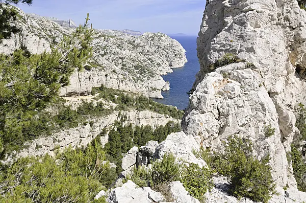 533156 - Steep coast, Calanques National Park, France