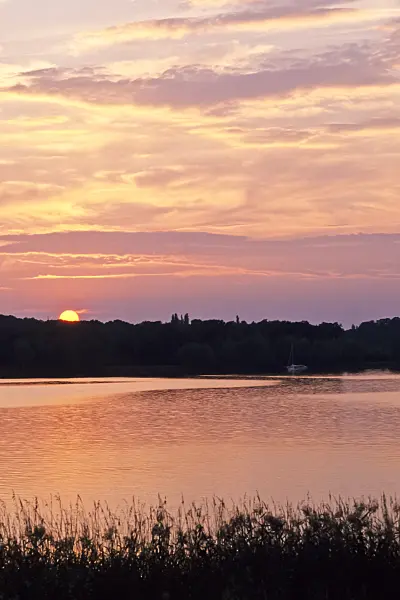 368029 - Sunset at Havel River, Berlin, Germany