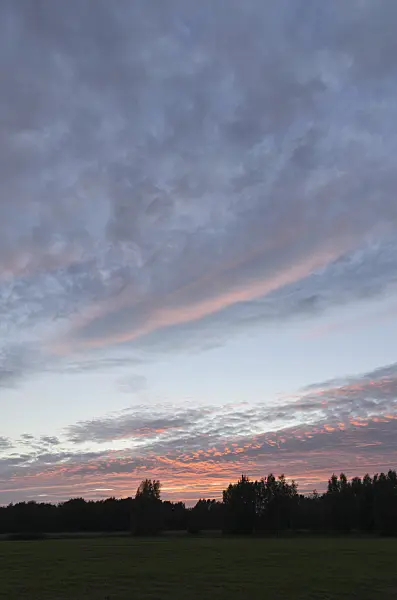 500081 - Sunset at Karower Seen Nature Reserve, Berlin, Germany