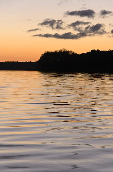 526043 - Sunset at Seddinsee, Gosener Wiesen Nature Reserve, Berlin, Germany