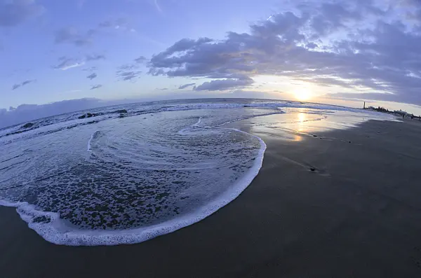 564240 - Sunset at the ocean, Maspalomas, Gran Canaria, Spain