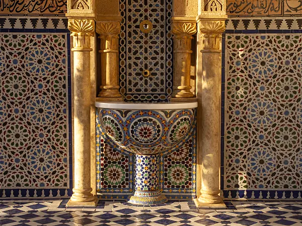 429042 - Trinkbrunnen, Orientalischer Garten, Erholungspark Marzahn, Berlin, Deutschland