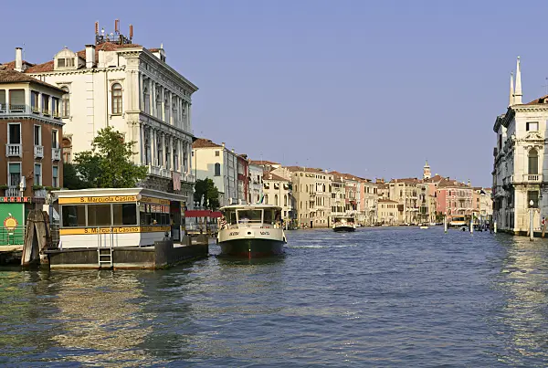 568068 - Vaporetto on the Grand Canal, Venice, Italy