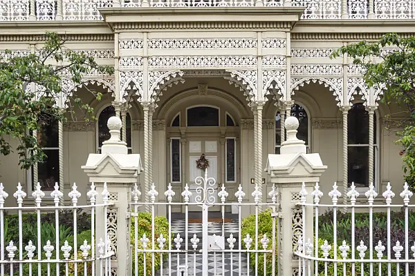 455206 - Victorian house on Powlett Street, East Melbourne, Melbourne, Australia