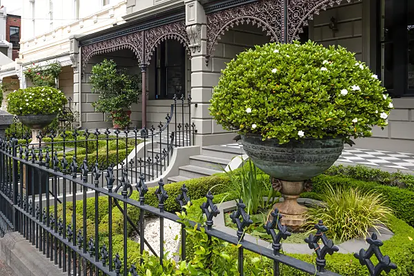 455214 - Victorian house on Powlett Street, East Melbourne, Melbourne, Australia