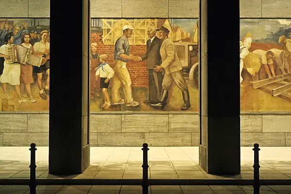 385001 - Wall frieze at the Ministry of Finance, Berlin, Germany